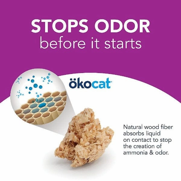 kocat Original Less Mess Wood Cat Litter, 14lb