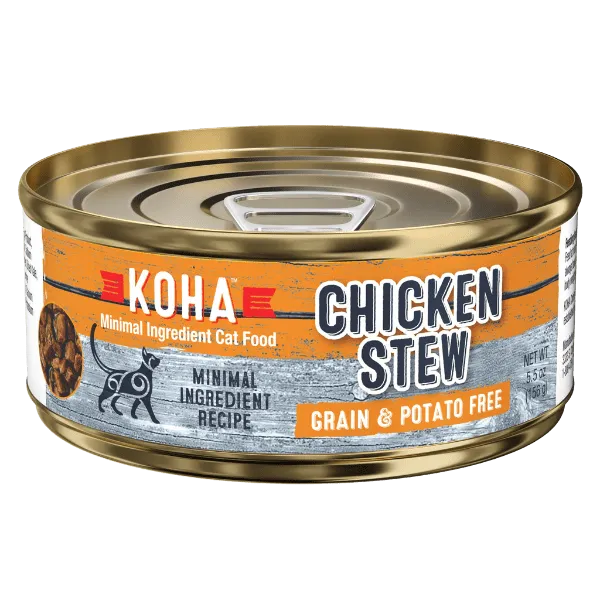 KOHA Chicken Stew Canned Cat Food, 5.5oz