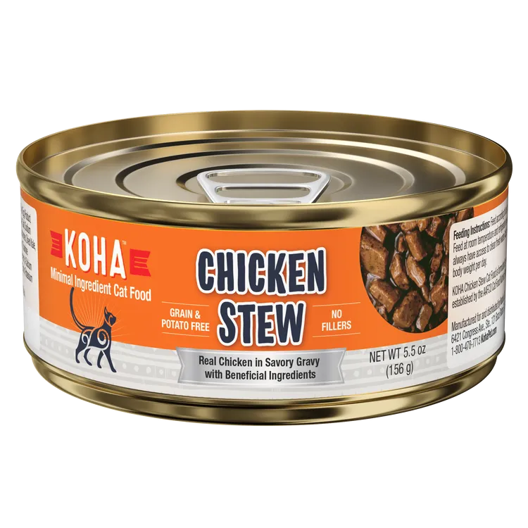 KOHA Grain & Potato Free Chicken Stew Canned Cat Food