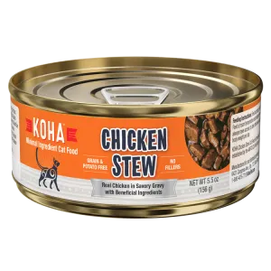 KOHA Grain & Potato Free Chicken Stew Canned Cat Food
