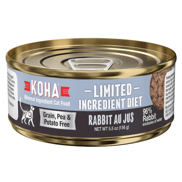 KOHA LID Rabbit Pate Canned Cat Food