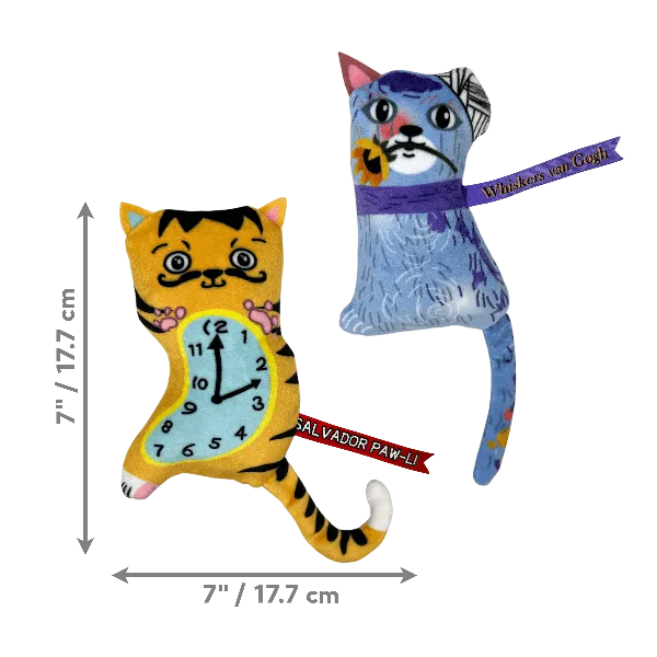KONG Artz Dali & Van Gogh Cat Toy