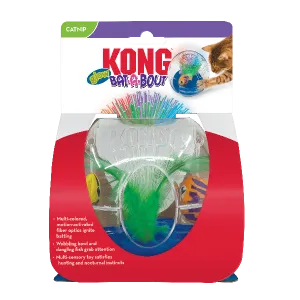 KONG Bat-A-Bout Glow Aquarium Cat Toy