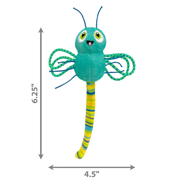 KONG Flingaroo Dragonfly Cat Toy