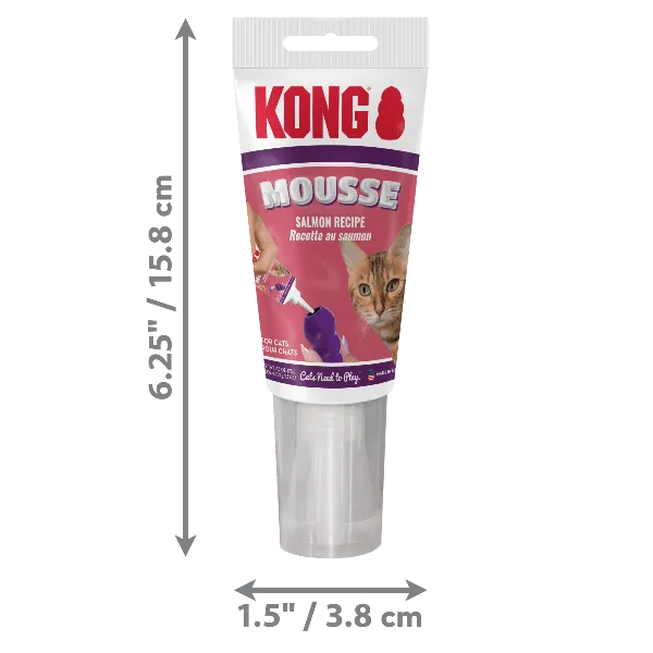KONG Mousse Salmon Treat For Cats