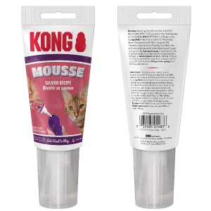 KONG Mousse Salmon Treat For Cats
