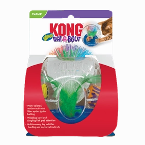 KONG Bat-A-Bout Glow Aquarium Cat Toy