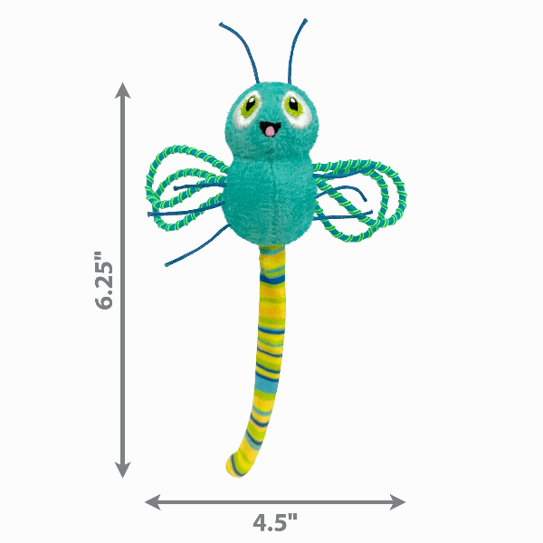 KONG Flingaroo Dragonfly Cat Toy