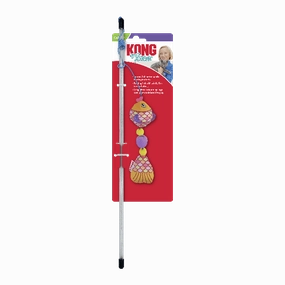 KONG Scrattles Fish Teaser Cat Toy