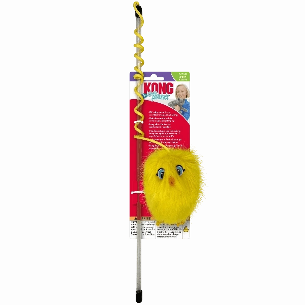 KONG Teaser Chirpz Chick Cat Toy