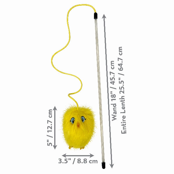 KONG Teaser Chirpz Chick Cat Toy