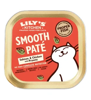 Lily's Kitchen Salmon & Chicken Pat Wet Cat Food (85g)