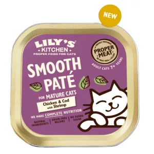 Lily's Kitchen - Wet Food For Cats - Chicken & Cod Pat for Mature Cats 85g