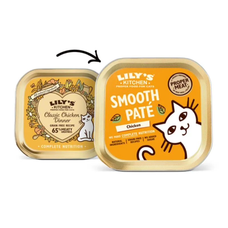 Lily's Kitchen - Wet Food For Cats - Chicken Pat 85g