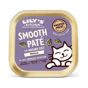 Lily's Kitchen - Wet Food For Cats - Chicken Pat for Mature Cats 85g