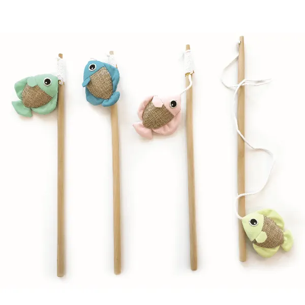 M-PETS Play Fish Cat Wand