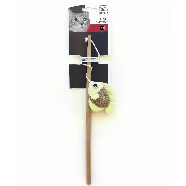 M-PETS Play Fish Cat Wand