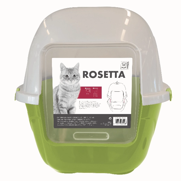 M-PETS Rosetta Hooded Cat Litter Box