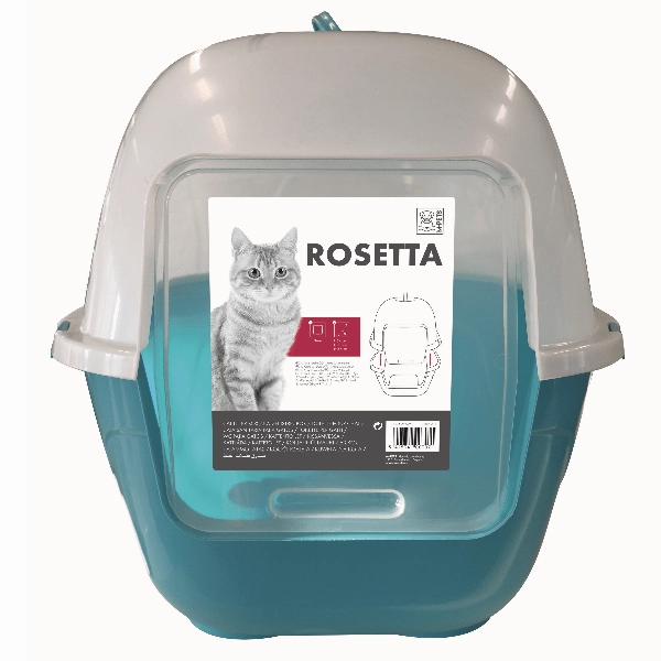 M-PETS Rosetta Hooded Cat Litter Box