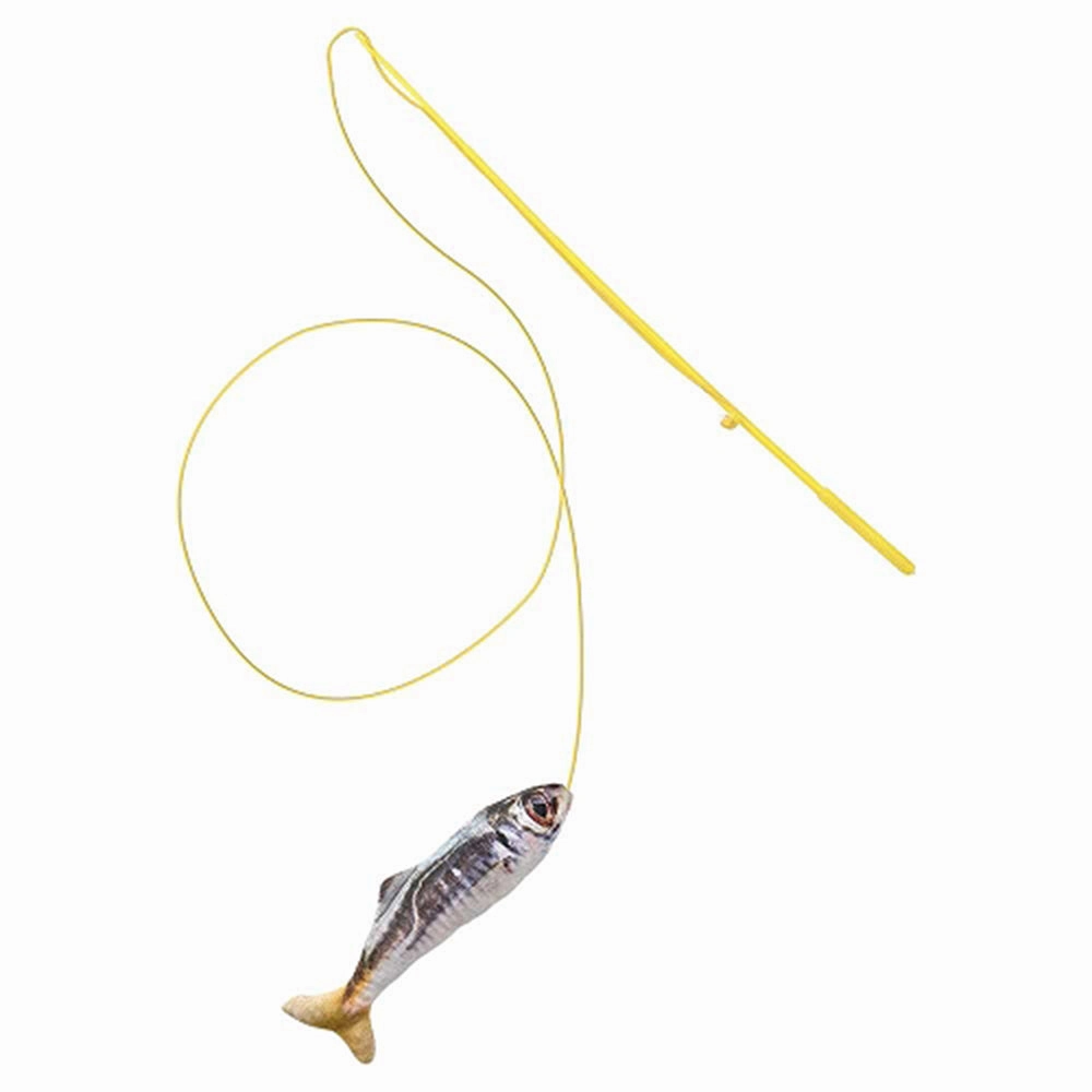 Marukan Matatabi Cat Fishing Toys Mackerel (CT636)