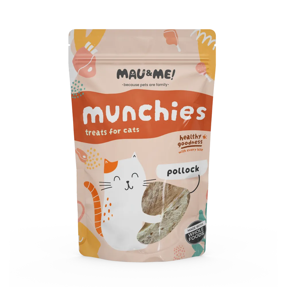 Mau&Me! Cat Treats Munchies Pollock 60g