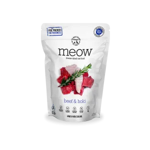 Meow Freeze-Dried Cat Food Beef & Hoki 280g
