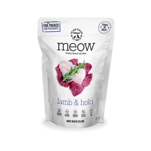 Meow Freeze-Dried Cat Food Lamb & Hoki 280g