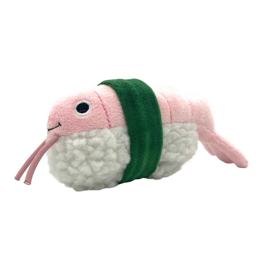 Meowijuana Cat Toy Get Wrapped Refillable Shrimp Sushi Roll