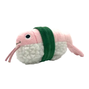 Meowijuana Cat Toy Get Wrapped Refillable Shrimp Sushi Roll