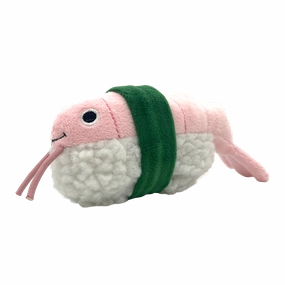 Meowijuana Cat Toy Get Wrapped Refillable Shrimp Sushi Roll