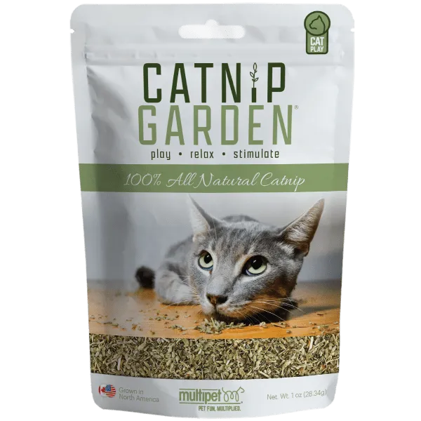 Multipet Catnip Garden 100% Organic Catnip for Cats