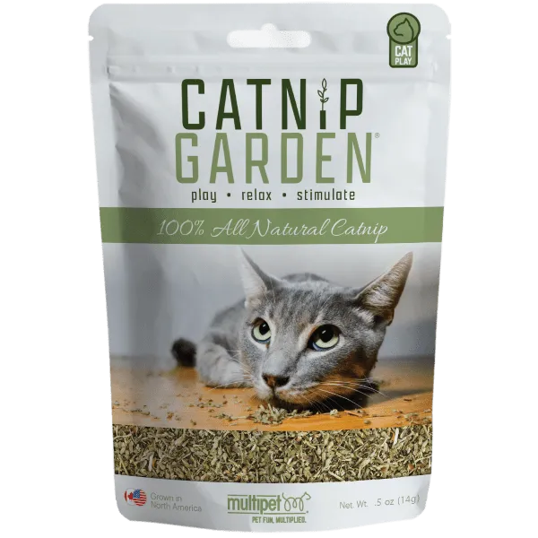 Multipet Catnip Garden 100% Organic Catnip for Cats