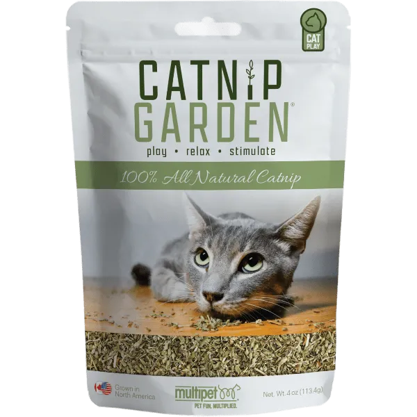 Multipet Catnip Garden 100% Organic Catnip for Cats