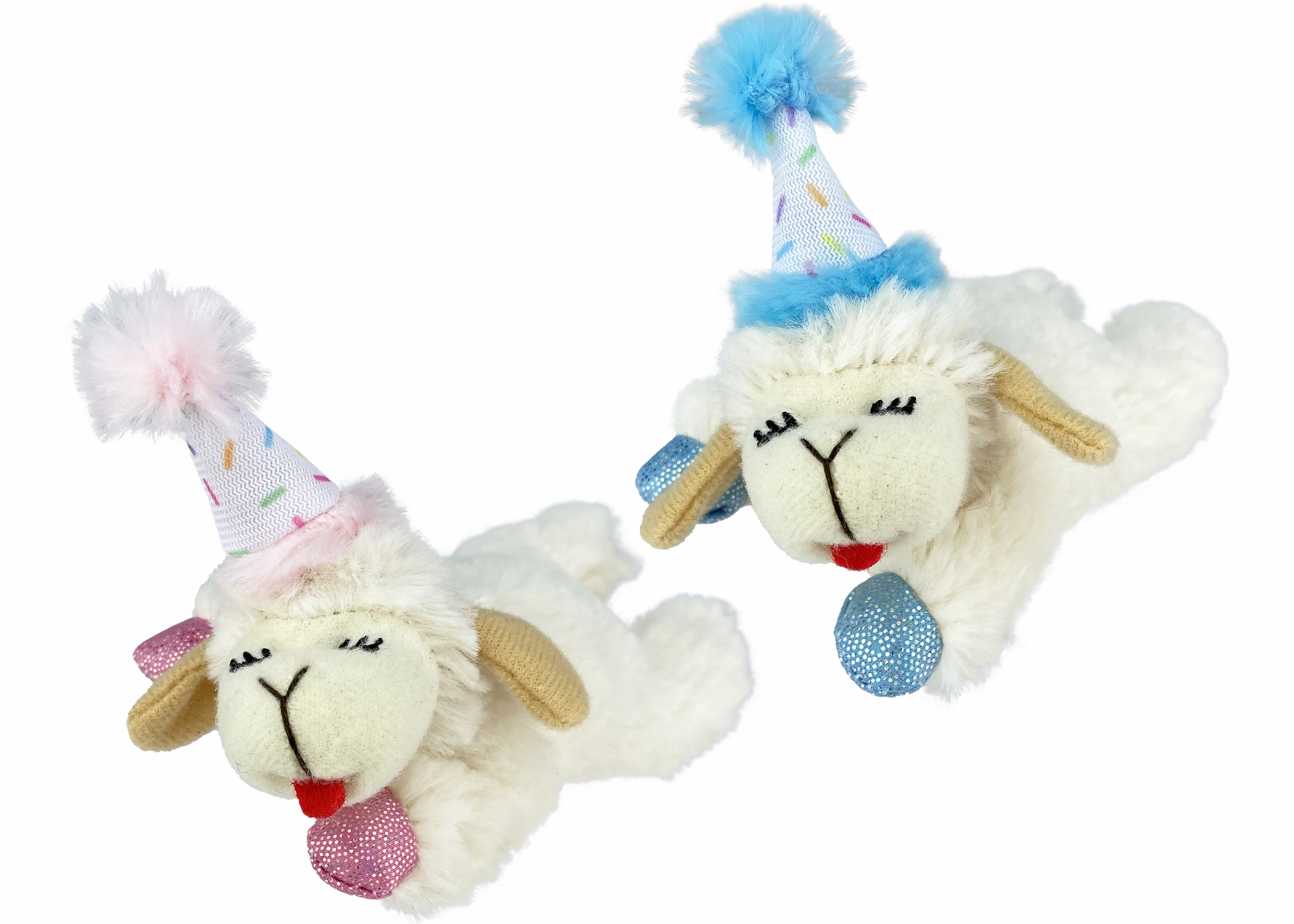 Multipet Cat Lamb Chop w/ Birthday Hat