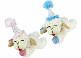 Multipet Cat Lamb Chop w/ Birthday Hat