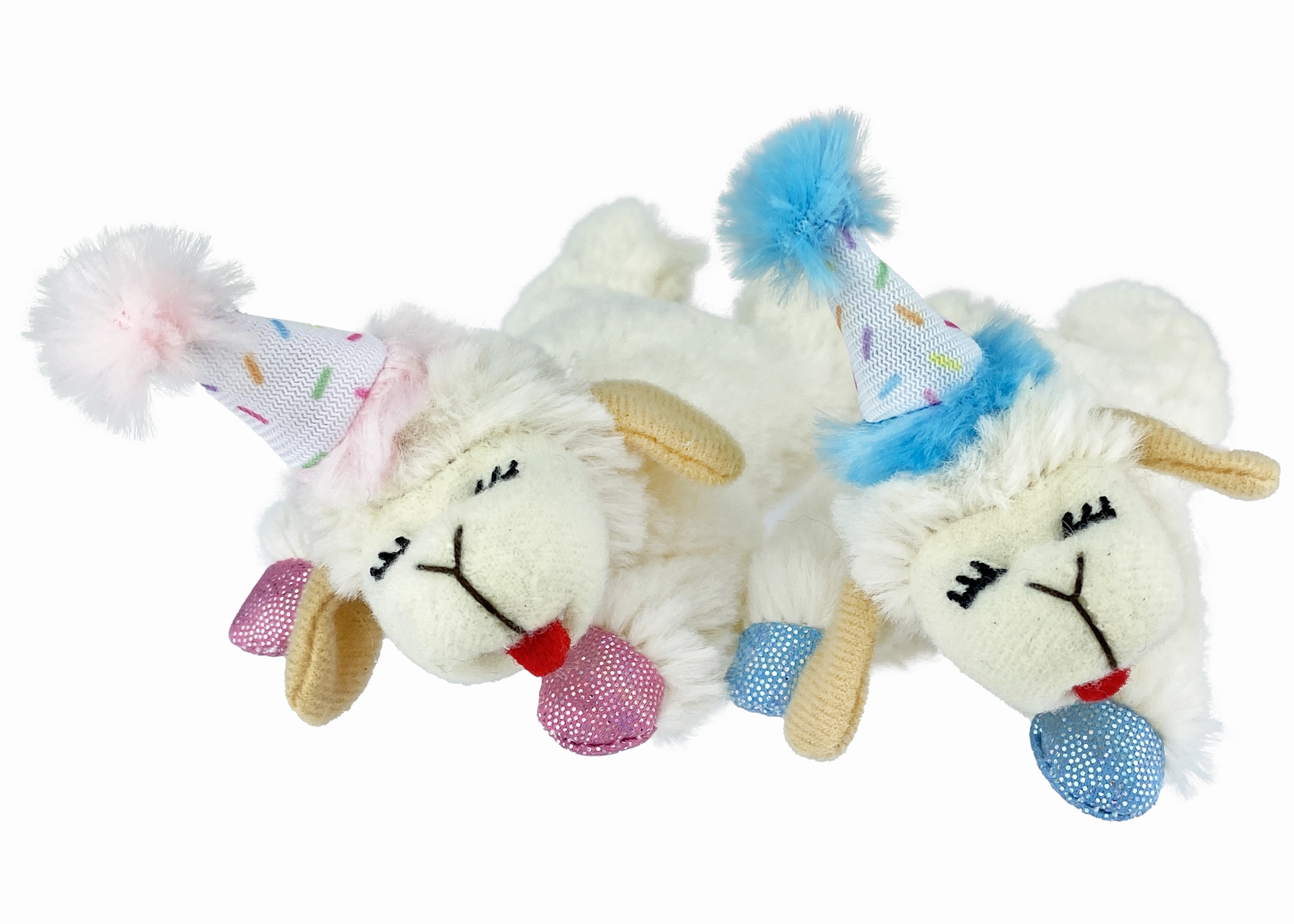 Multipet Cat Lamb Chop w/ Birthday Hat