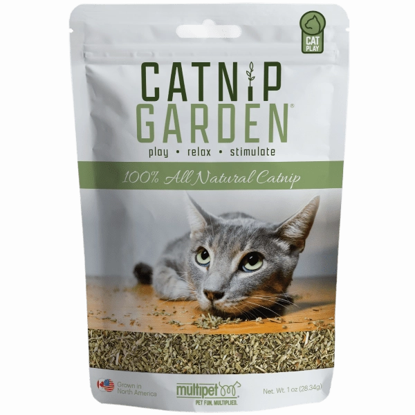 Multipet Catnip Garden 100% Organic Catnip for Cats