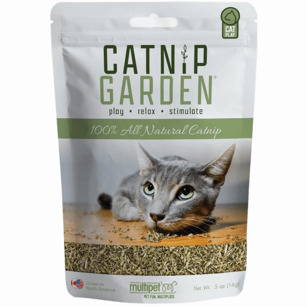 Multipet Catnip Garden 100% Organic Catnip for Cats