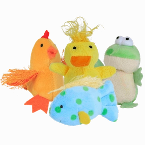 Multipet Look Who's Talking Assorted Cat Toy