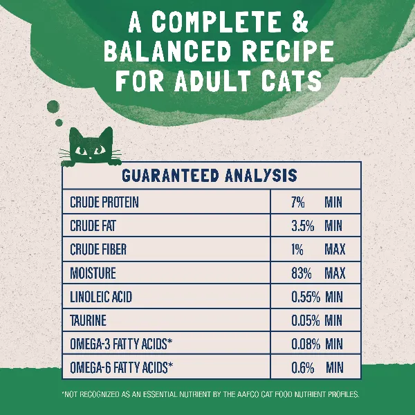 Natural Balance Platefulls Chicken & Giblets Recipe Morsels in Gravy Cat Food Pouch