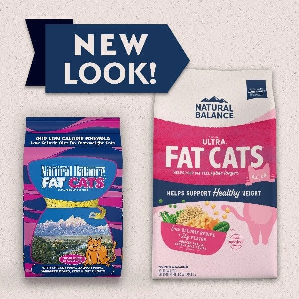 Natural Balance Fat Cats Chicken Meal & Salmon Meal Recipe Dry Cat Food