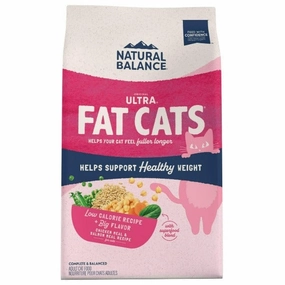 Natural Balance Fat Cats Chicken Meal & Salmon Meal Recipe Dry Cat Food