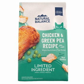 Natural Balance Limited Ingredient Grain Free Chicken & Green Pea Recipe Dry Cat Food