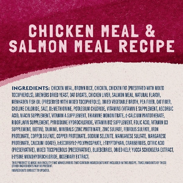 Natural Balance Original Ultra Chicken Meal & Salmon Meal Recipe Dry Cat Food