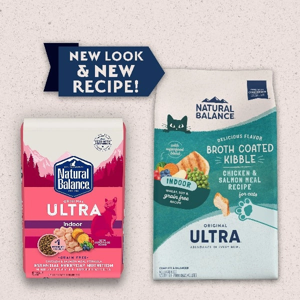 Natural Balance Original Ultra Indoor Chicken & Salmon Meal Recipe Dry Cat Food