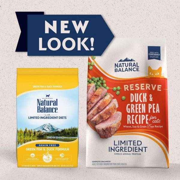 Natural Balance Reserve Grain Free Duck & Green Pea Recipe Dry Cat Food
