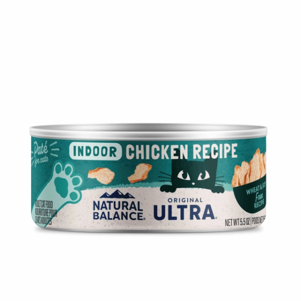 Natural Balance Ultra Indoor Chicken Recipe Pat Recipe Canned Cat Food