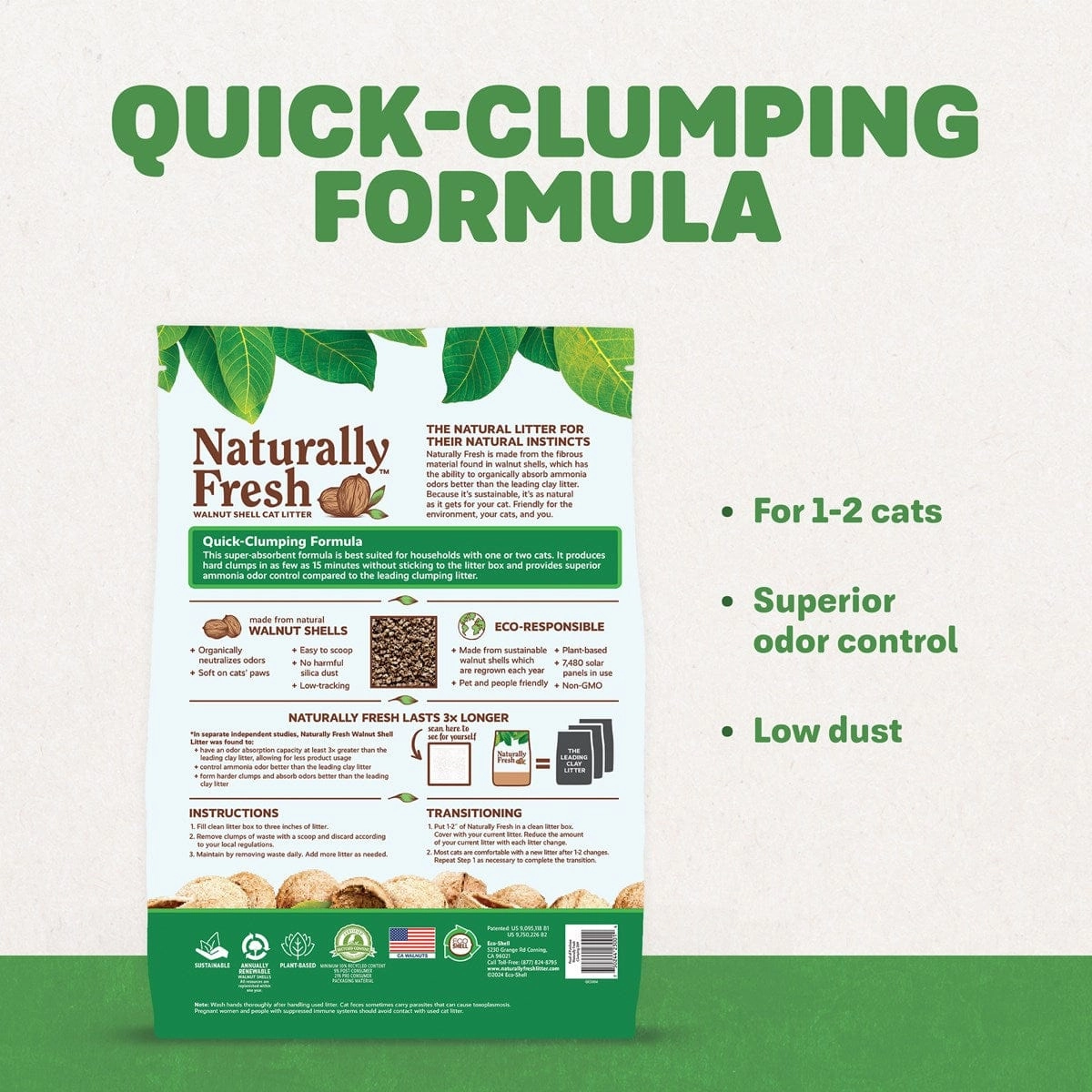 Naturally Fresh Quick-Clumping Cat Litter