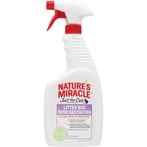 Natures Miracle Litter Box Odor Destroyer for Cats