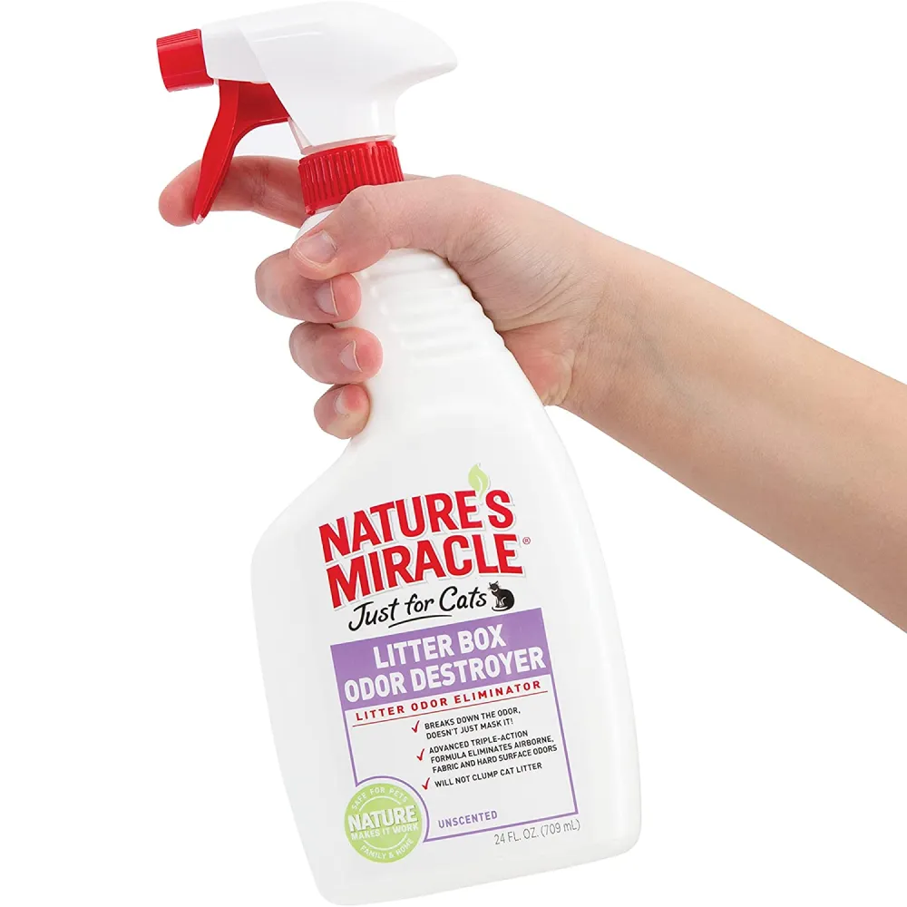 Natures Miracle Litter Box Odor Destroyer for Cats